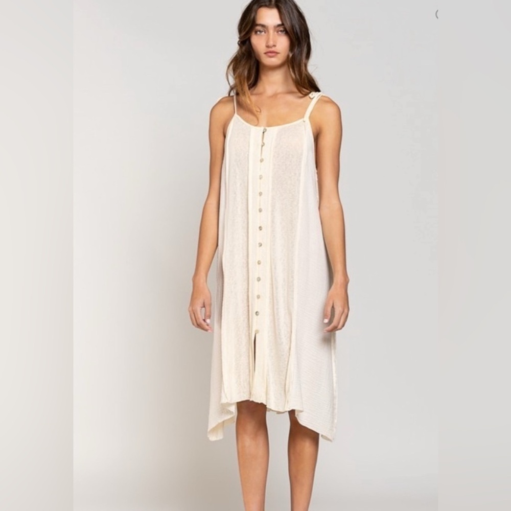 NEW POL sheer dress